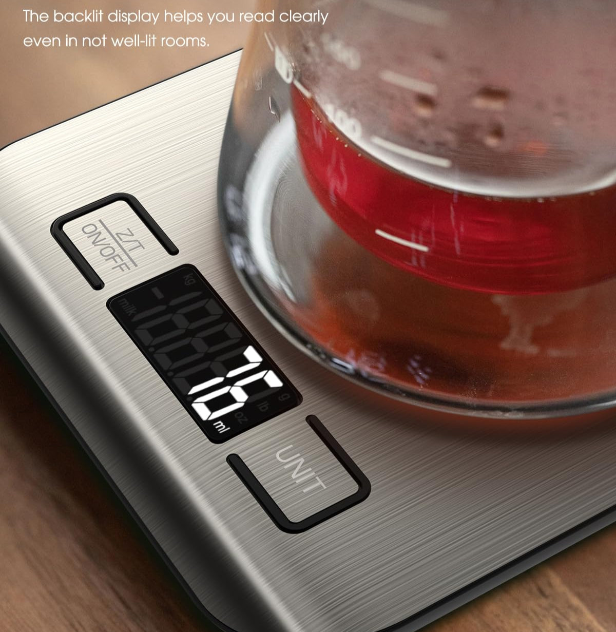 Multi-Use Stainless Steel Digital LCD Scale