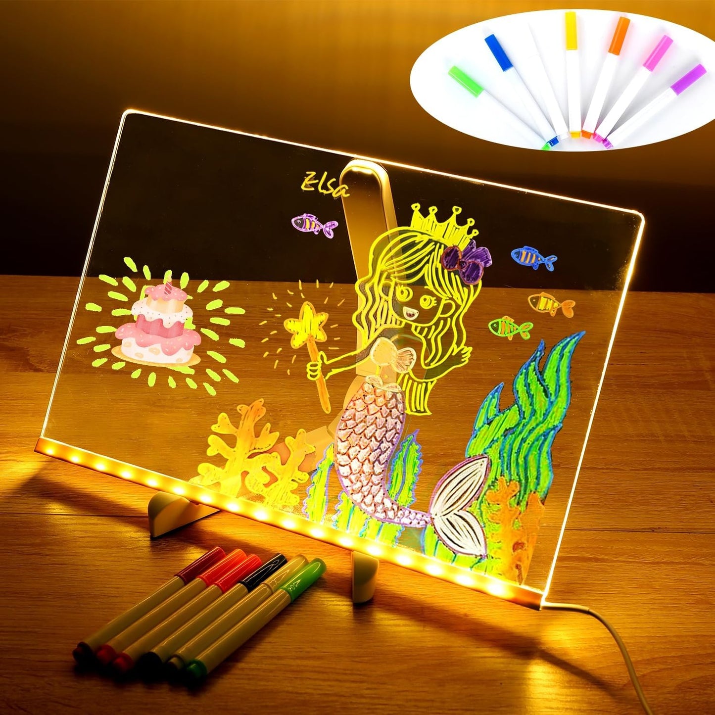 Children's Light-Up Drawing Board