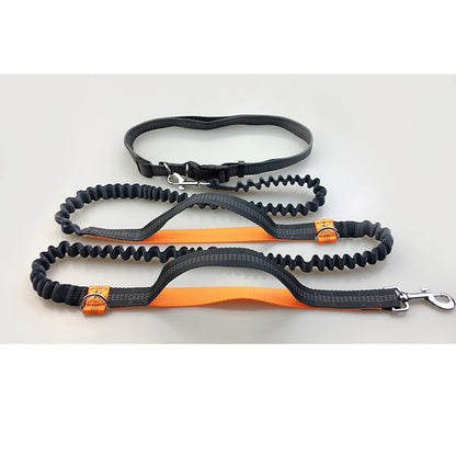 Hands-Free Elastic Reflective Dog Leash