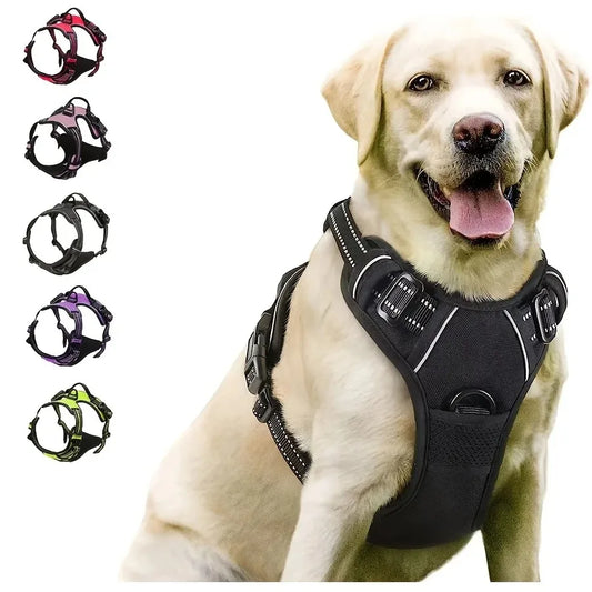 Adjustable No-Pull Dog Harness Vest