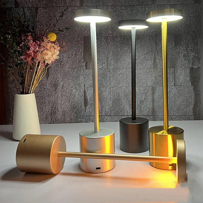 Touch Control Dimmable Metal Lamp