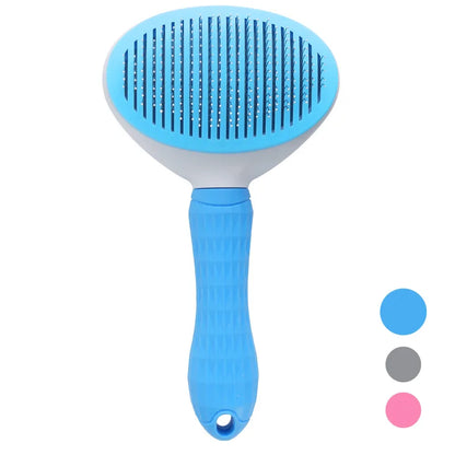 Self-Cleaning Pet Grooming Brush