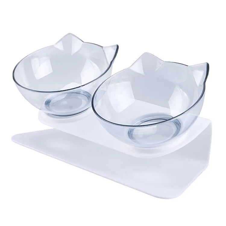 Non-Slip Ergonomic Double Pet Bowl