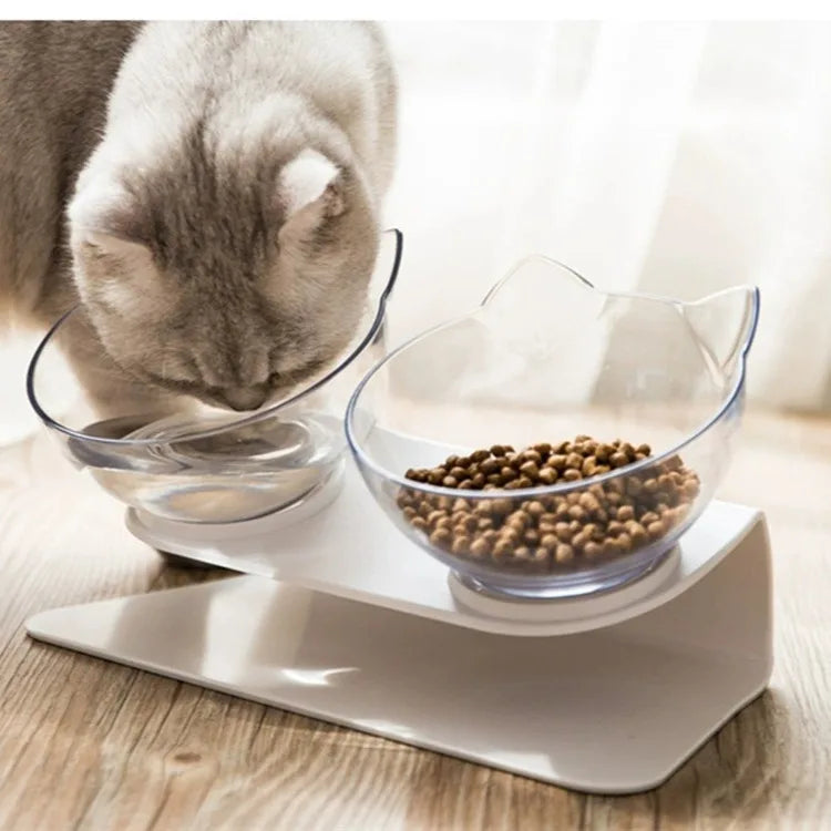 Non-Slip Ergonomic Double Pet Bowl