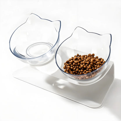 Non-Slip Ergonomic Double Pet Bowl