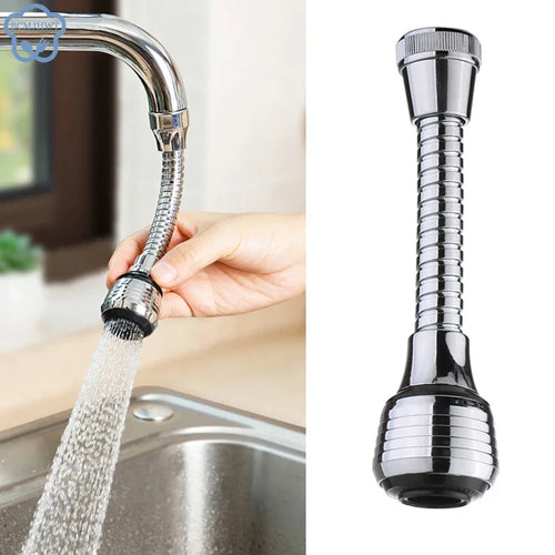 Flexible 360° Stainless Steel Faucet Extender