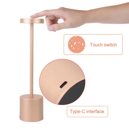 Touch Control Dimmable Metal Lamp