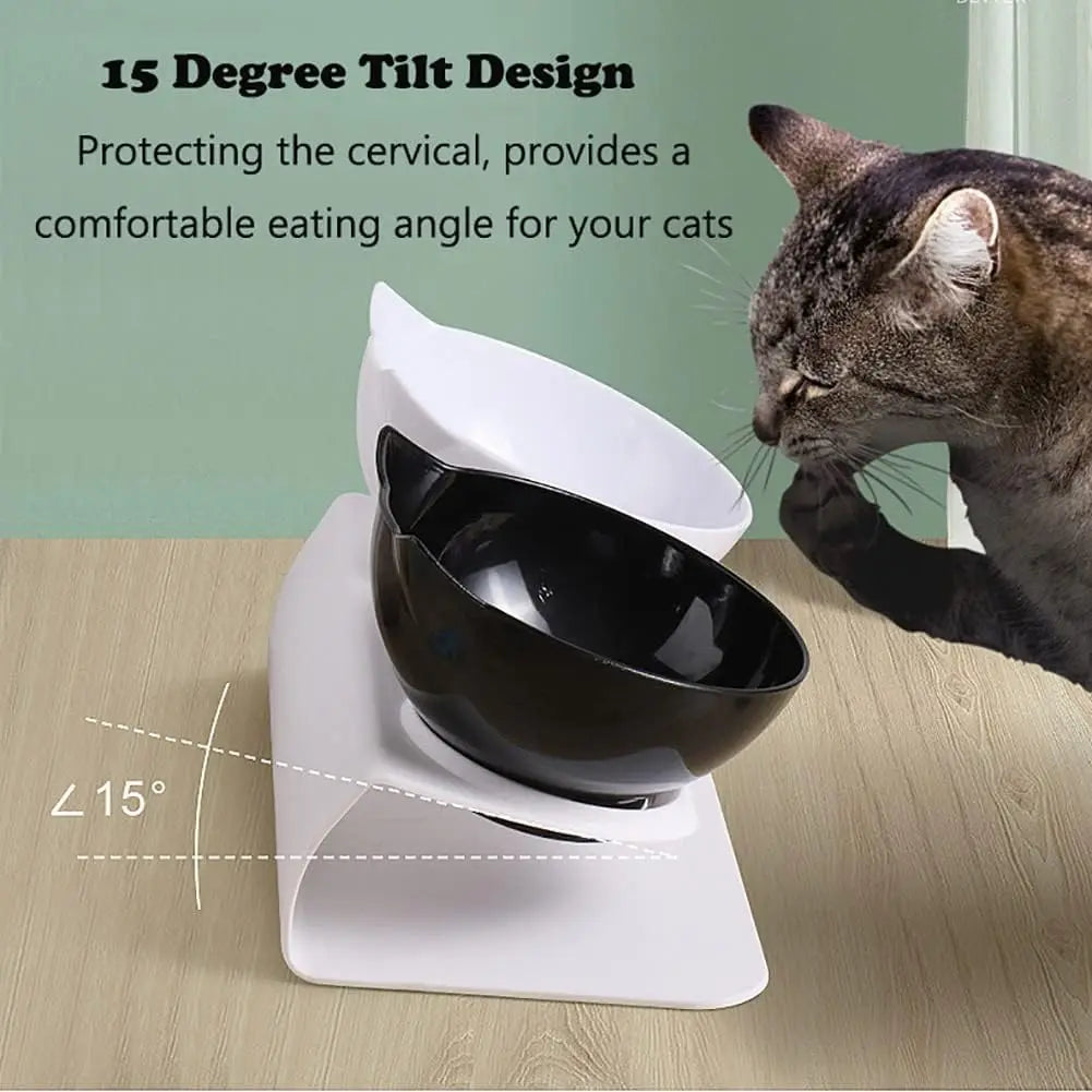 Non-Slip Ergonomic Double Pet Bowl