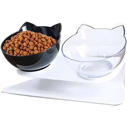 Non-Slip Ergonomic Double Pet Bowl