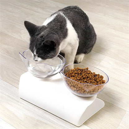 Non-Slip Ergonomic Double Pet Bowl