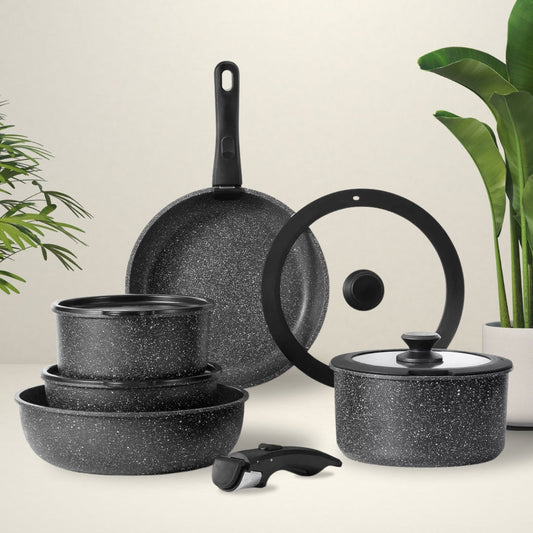 11-Piece Ceramic Non-Stick Cookware Set