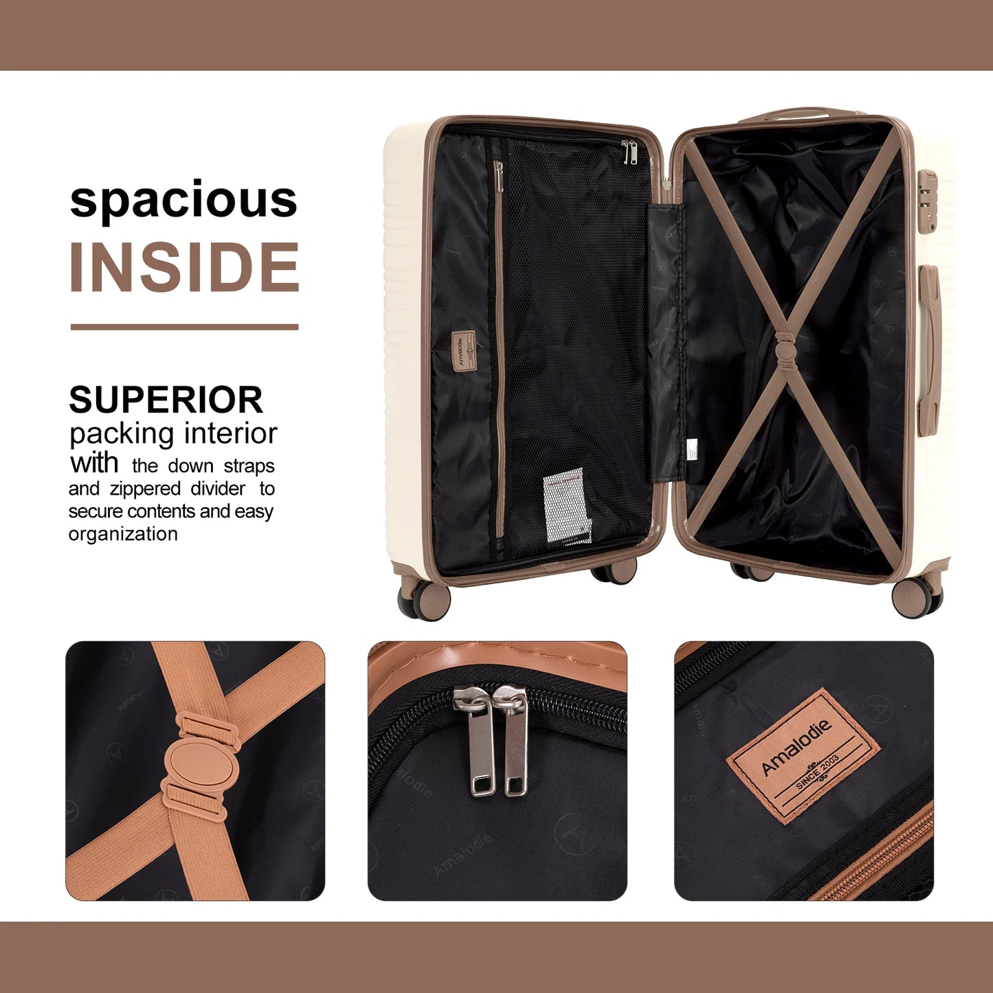 5-Piece Travel Luggage Set