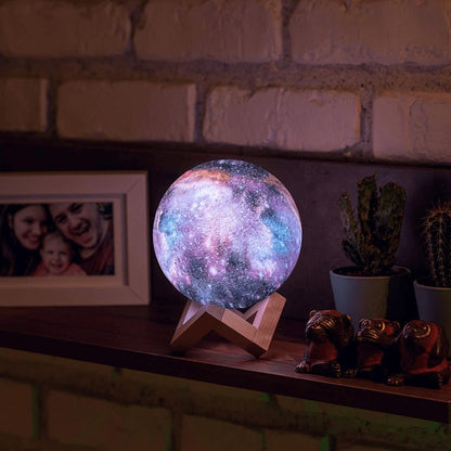 Galaxy Moon Glow Lamp