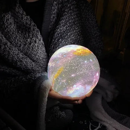 Galaxy Moon Glow Lamp