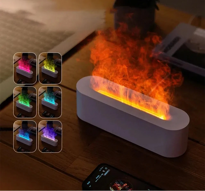 Multi-Color Flame Aromatherapy Diffuser