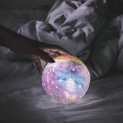 Galaxy Moon Glow Lamp